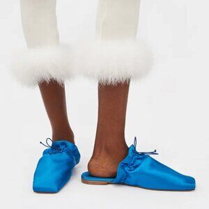 SLEEPER Blue Abyss Puff Slippers